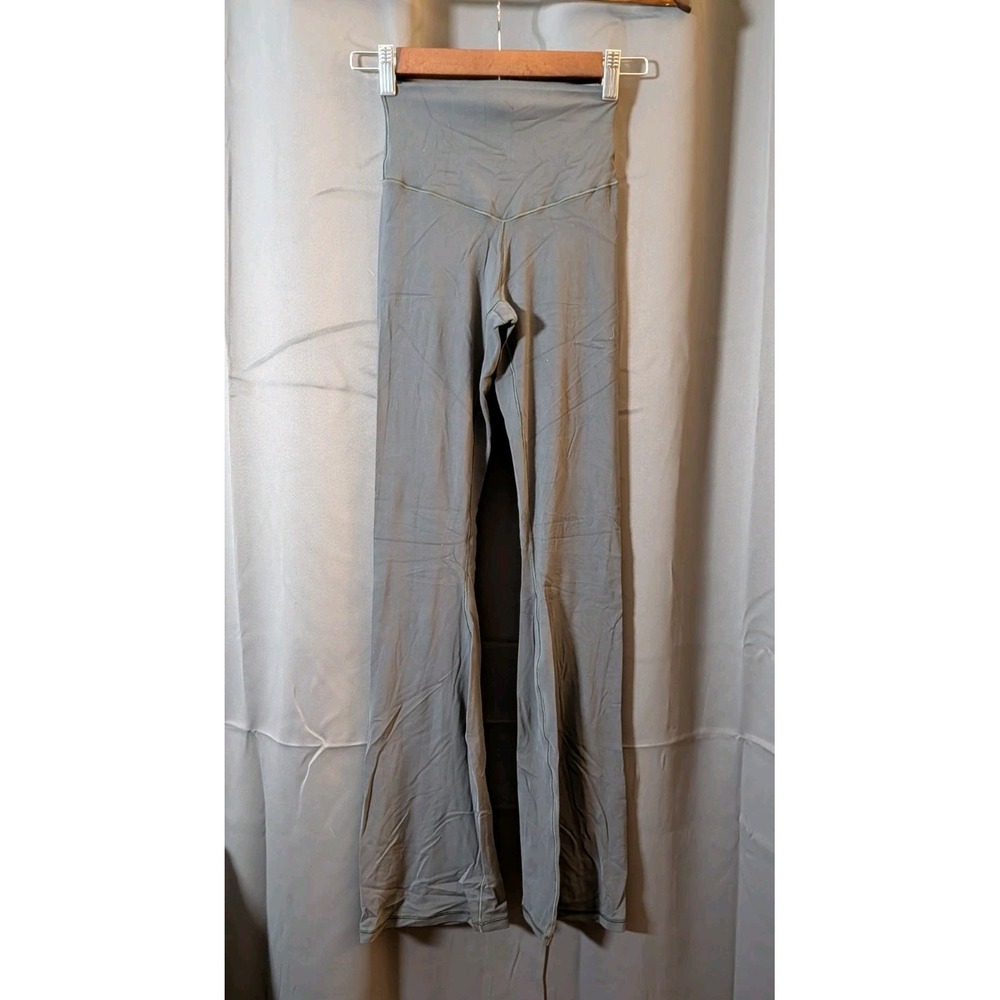OFFLINE By‎ Aerie Real Me High Waisted Crossover Flare Legging X Small Gray Grey
